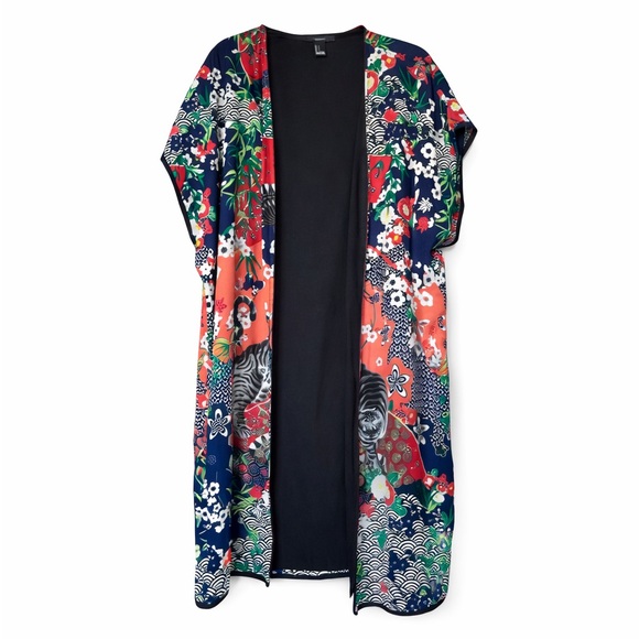 Forever 21 Kimono Duster - Picture 1 of 8